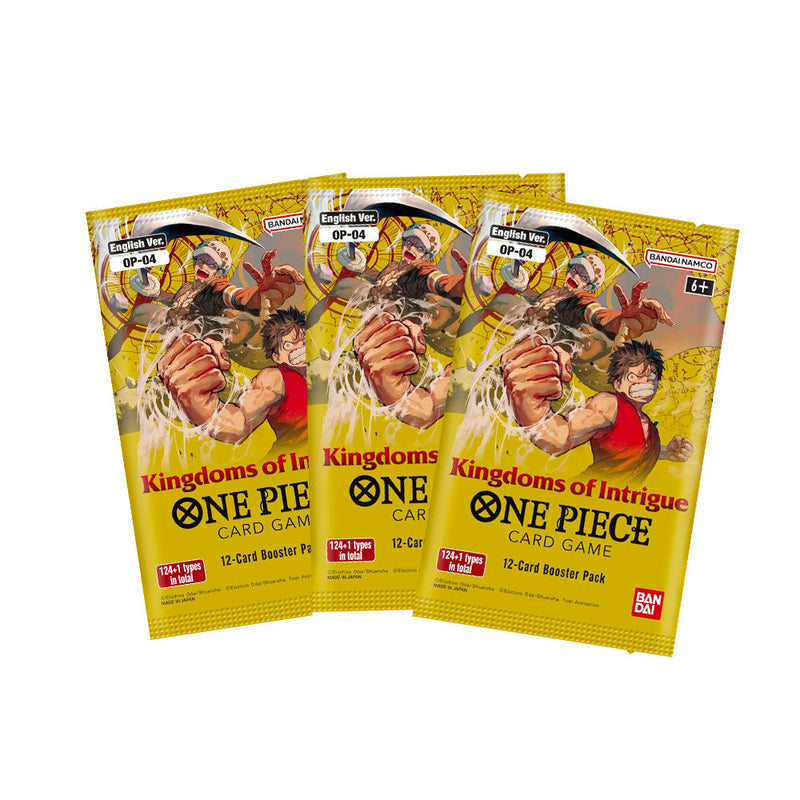 one piece tcg kingdoms of intrigue booster box One Piece OP-04 Kingdoms of Intrigue Japanese Booster Pack