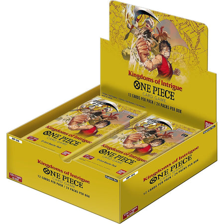 One Piece TCG: Kingdoms of Intrigue Booster Box [OP-04] - 24 Packs Card Game Bandai Namco