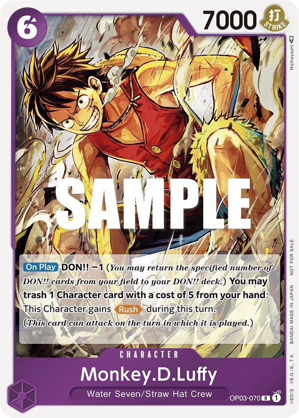 One Piece TCG: Kingdoms of Intrigue - Booster Dash Pack - 1 Pack Card Game Bandai Namco   