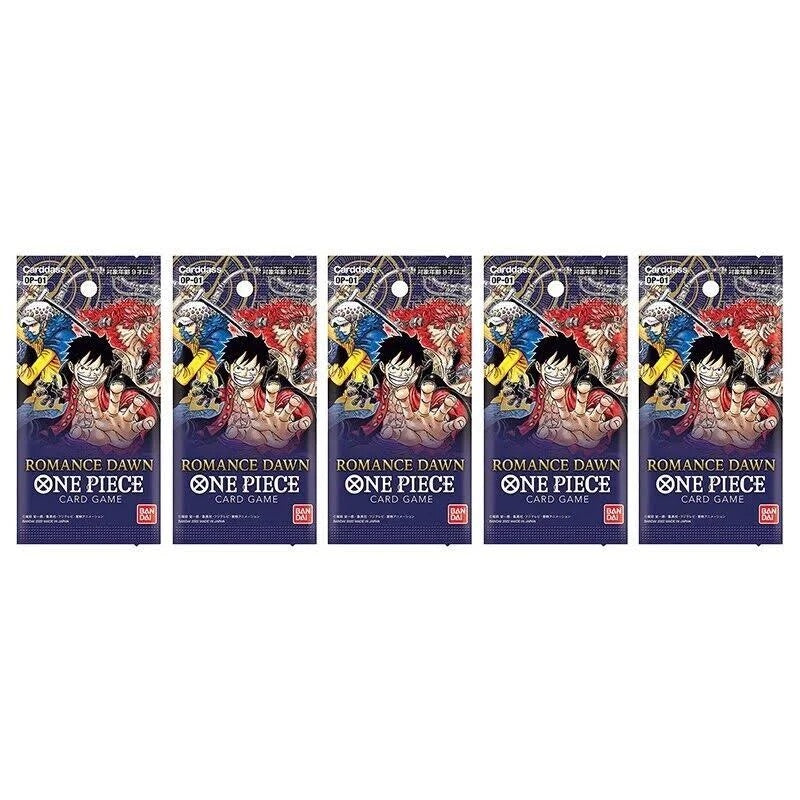 One Piece Card Game: Romance Dawn Booster Box - 24 Packs - Japanese  [OP-01] Card Game Bandai Namco   
