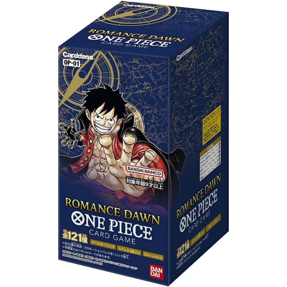 One Piece Card Game: Romance Dawn Booster Box - 24 Packs - Japanese [O –  Shopville