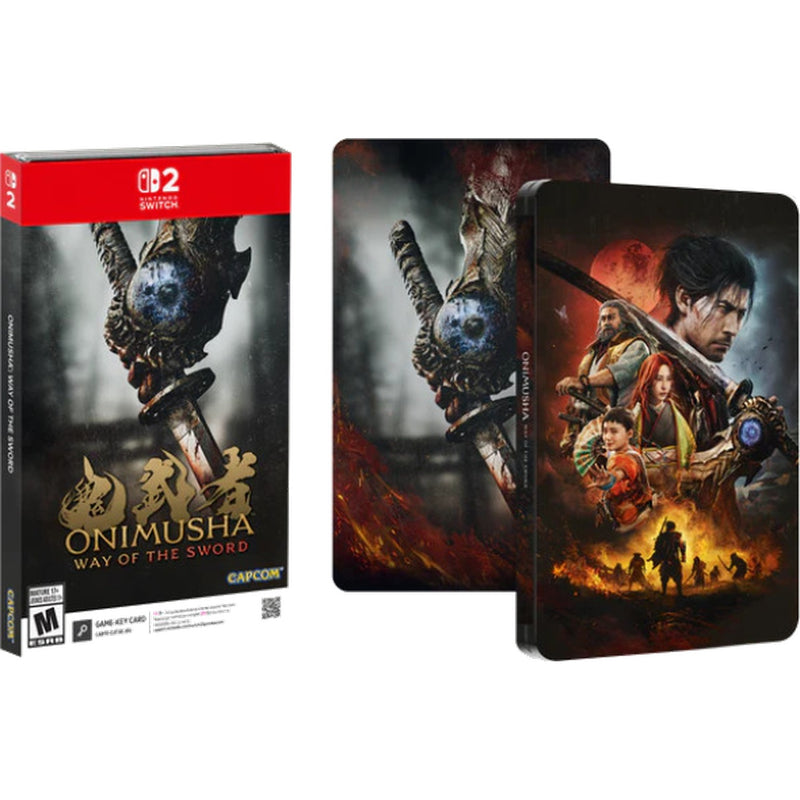 Onimusha: Way of the Sword - Steelbook Edition [Nintendo Switch 2] Nintendo Switch 2 Video Game Capcom