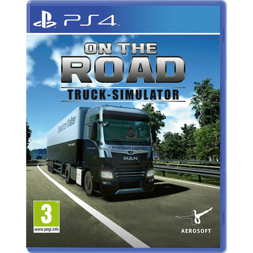 On The Road Truck Simulator [PlayStation 4] PlayStation 4 Video Game Aerosoft   