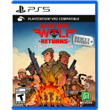 Operation Wolf Returns: First Mission - Rescue Edition [PlayStation 5 - PSVR2 Compatible] PlayStation 5 Video Game Microids   