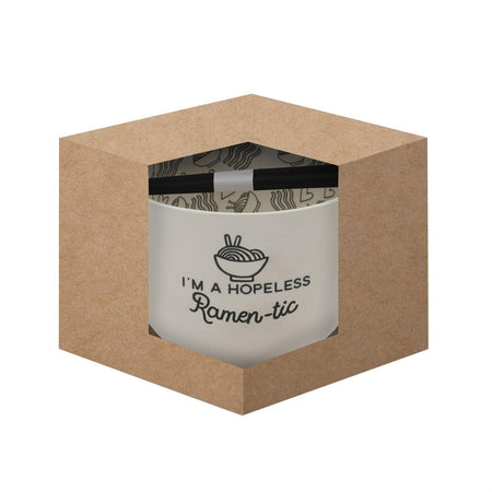 Our Name Is Mud: Ramen-Tic Soup Bowl with Chopsticks Set House & Home Our Name is Mud