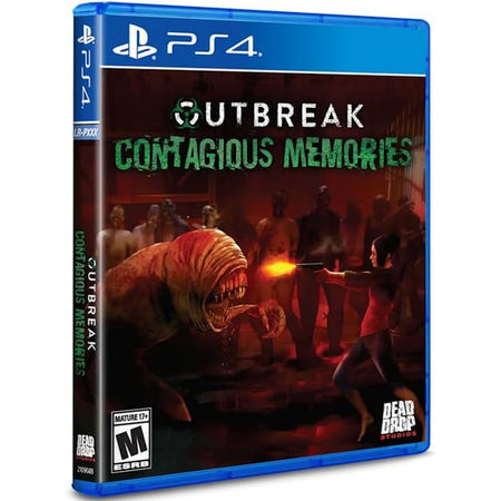 Outbreak Contagious Memories - Limited Run #484 [PlayStation 4] PlayStation 4 Video Game Limited Run Games   