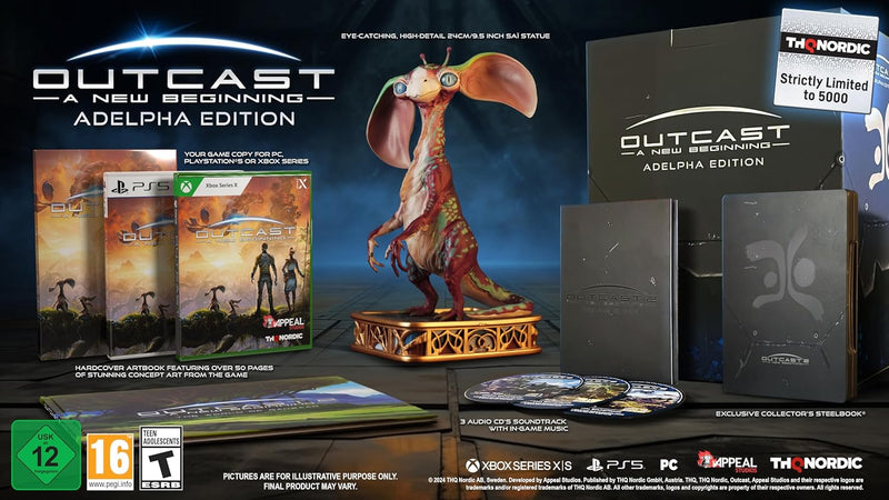 Outcast: A New Beginning - Adelpha Edition [PlayStation 5] PlayStation 5 Video Game THQ Nordic   