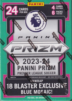 Panini: 2023-2024 Prizm Premier League Soccer Blaster Box Card Game Panini