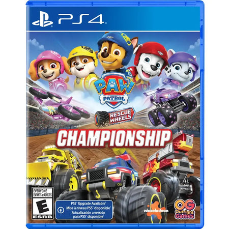 PAW Patrol Rescue Wheels: Championship [PlayStation 4] PlayStation 4 Video Game Outright Games