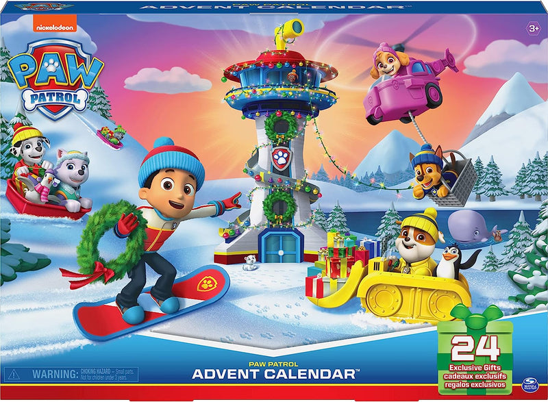 PAW Patrol Advent Calendar [Toys, Ages 4+] Toys & Games Spin Master   