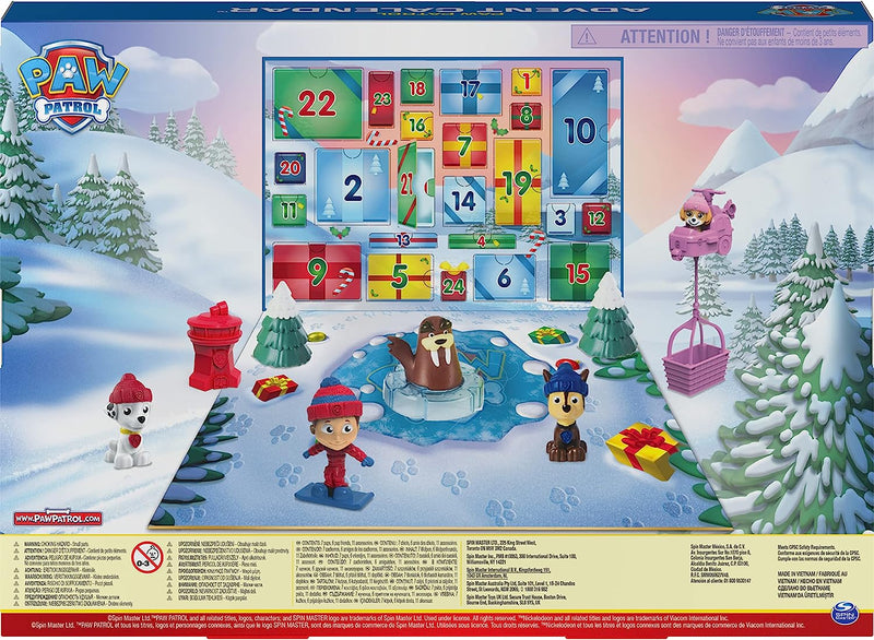 PAW Patrol Advent Calendar [Toys, Ages 4+] Toys & Games Spin Master   