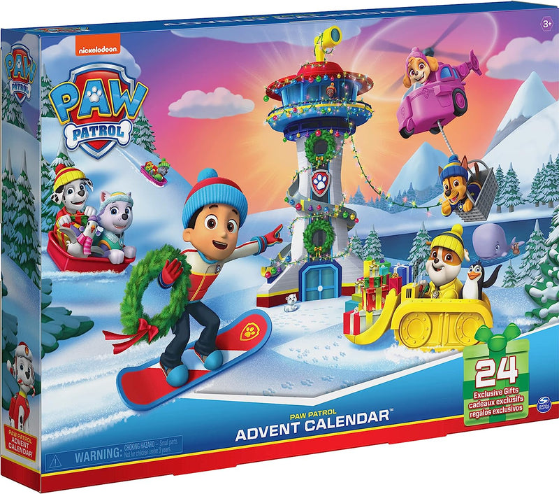 PAW Patrol Advent Calendar [Toys, Ages 4+] Toys & Games Spin Master   