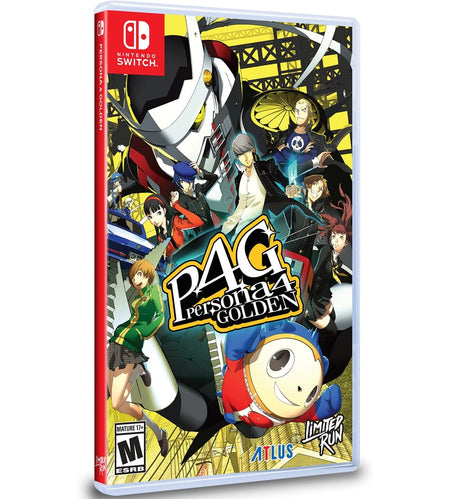 Persona 4 Golden - Limited Run #214 [Nintendo Switch] Nintendo Switch Video Game Limited Run Games