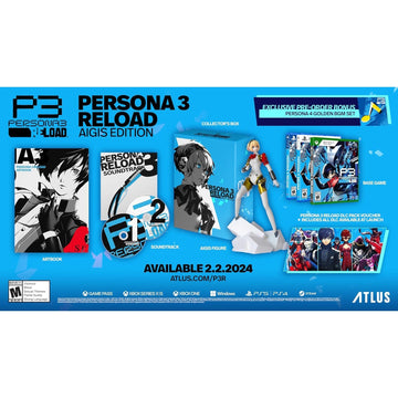 Persona 3 Reload - Collector's Edition [PlayStation 5] PlayStation 5 Video Game Atlus Games   