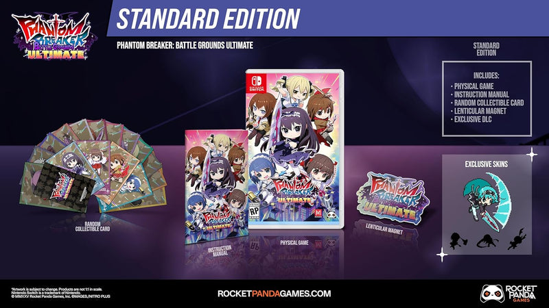 Phantom Breaker: Battle Grounds Ultimate - Standard Edition [Nintendo Switch] Nintendo Switch Video Game Rocket Panda Games   