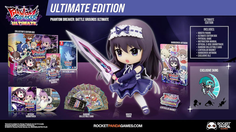 Phantom Breaker: Battle Grounds Ultimate - Ultimate Edition [Nintendo Switch] Nintendo Switch Video Game Rocket Panda Games   