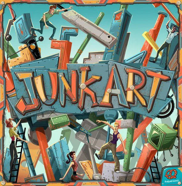 Junk Art - Plastic Edition [Board Game, 2-6 Players] Board Game Pretzel Games   