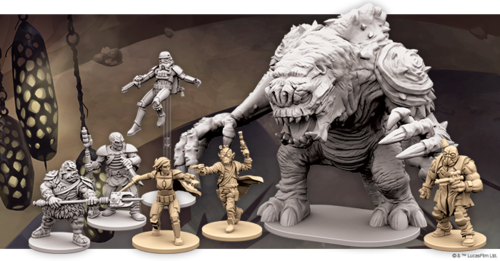 Star Wars: Imperial Assault - Jabba's Realm Expansion [Board Game, 2-5 Players] Board Game Fantasy Flight Games   