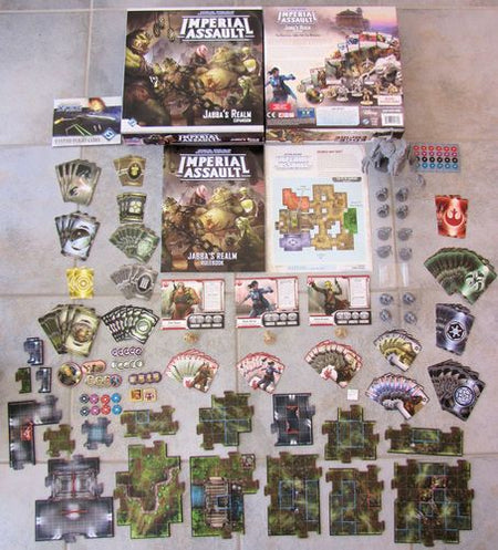 Star Wars: Imperial Assault - Jabba's Realm Expansion [Board Game, 2-5 Players] Board Game Fantasy Flight Games   