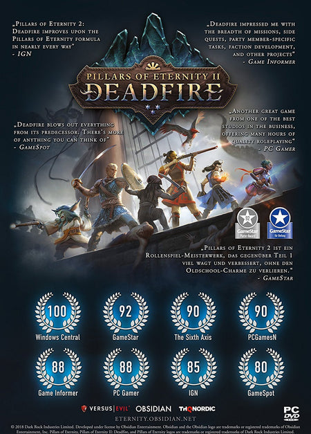 Pillars of Eternity II: Deadfire - Ultimate Edition [Xbox One] Xbox One Video Game THQ Nordic   