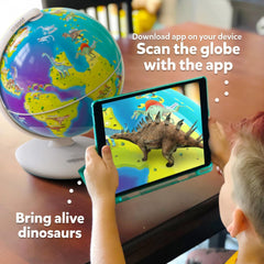 PlayShifu Orboot Dinos - Interactive Educational Dinosaur Toy - (Globe + App) 50 Dinosaurs, 500+ Facts Toys & Games PlayShifu   