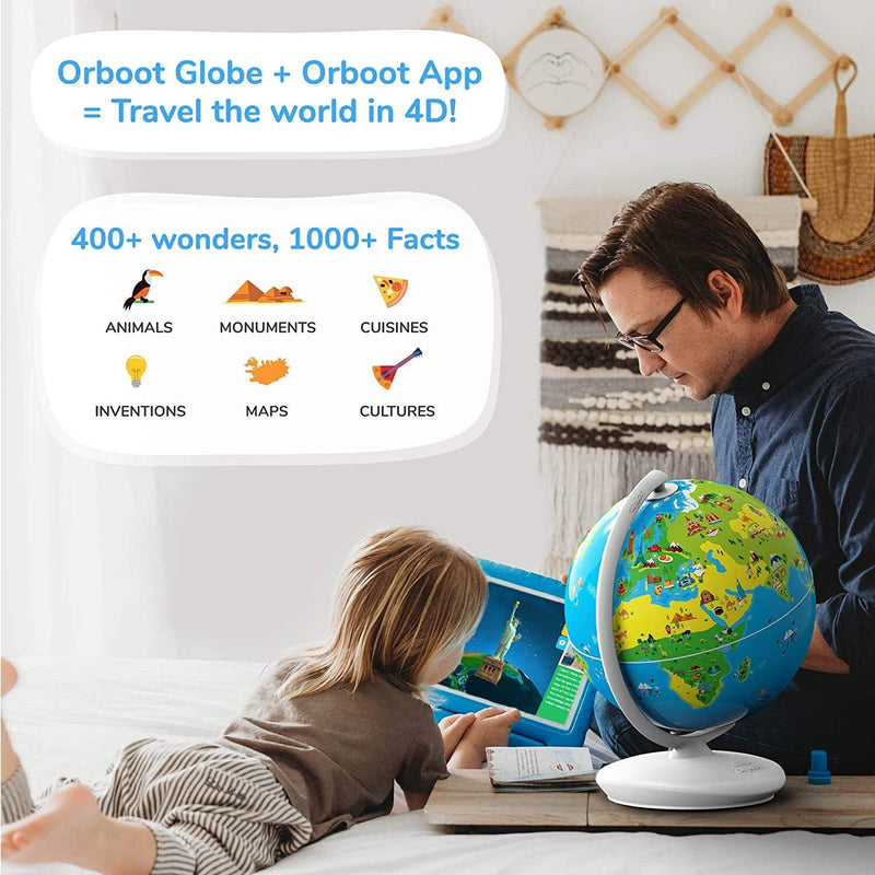 PlayShifu Orboot Dinos - Interactive Educational Dinosaur Toy - (Globe + App) 50 Dinosaurs, 500+ Facts Toys & Games PlayShifu   