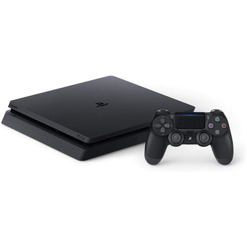 PlayStation 4 Slim Console - Jet Black - 500GB [PlayStation 4 System] PlayStation 4 Hardware Sony   