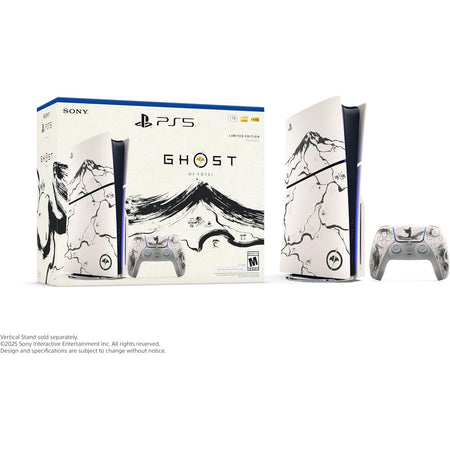 PlayStation 5 Slim Console - Ghost of Yotei Black Limited Edition Bundle [PlayStation 5 System] PlayStation 5 Hardware Sony