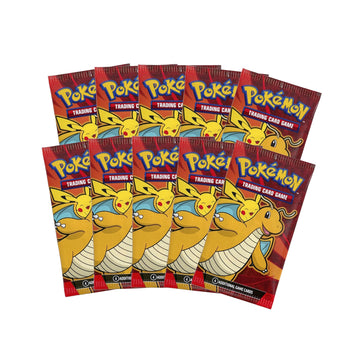 Pokemon x Mcdonald's: Pokemon Dragons 2025 Happy Meal Booster Bundle - 10 Packs Card Game Pokemon