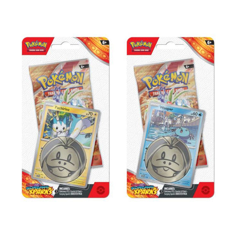 Pokemon TCG: Scarlet & Violet - Surging Sparks Checklane Blister Bundle Card Game Pokemon   