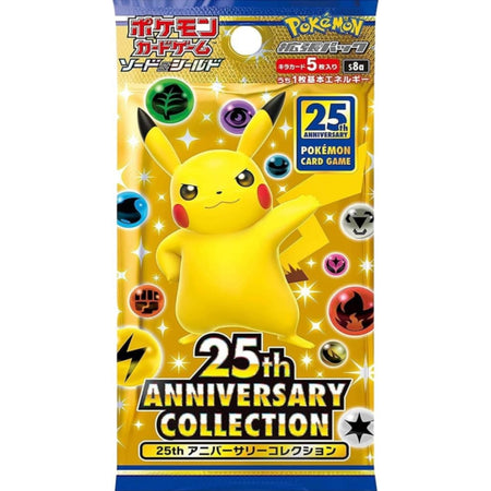 Pokemon TCG: 25th Anniversary Collection Special Set Promo Loose Pack [S8A-P] Card Game Pokemon   