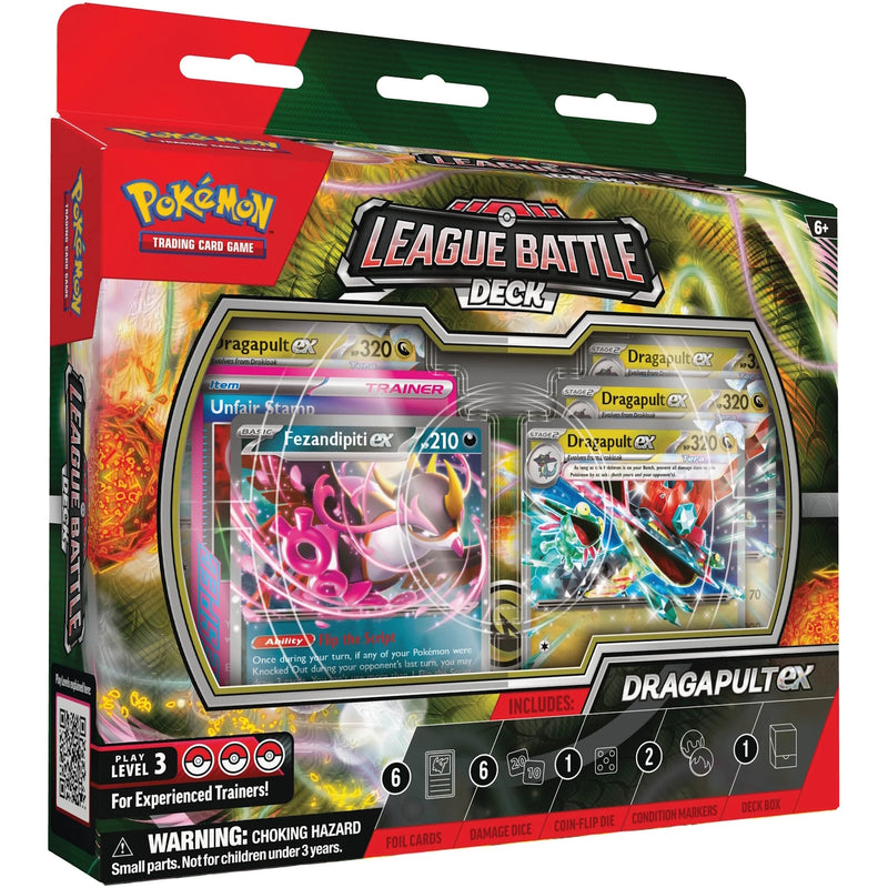 Pokemon TCG: Dragapult ex league Battle Deck Card Game Pokemon