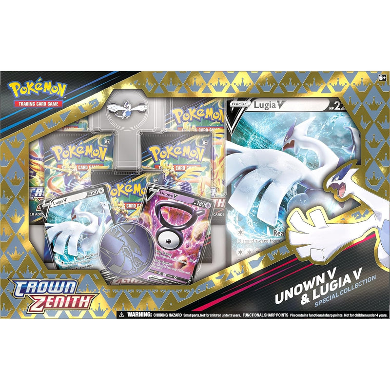 Pokemon TCG: Crown Zenith Special Collection - Unown & Lugia Card Game Pokemon