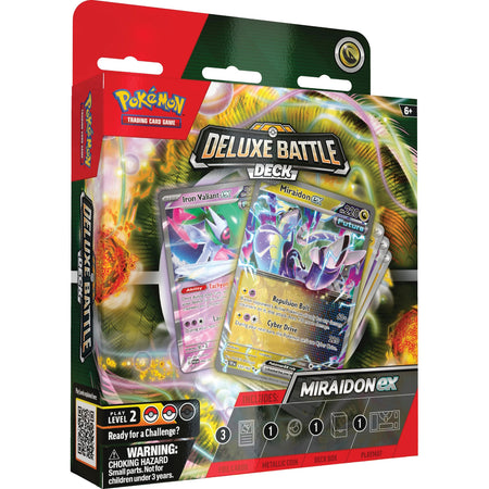 Pokemon TCG: Deluxe Battle Deck - Moraidon ex Card Game Pokemon   