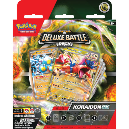 Pokemon TCG: Deluxe Battle Deck - Koraidon ex Card Game Pokemon   