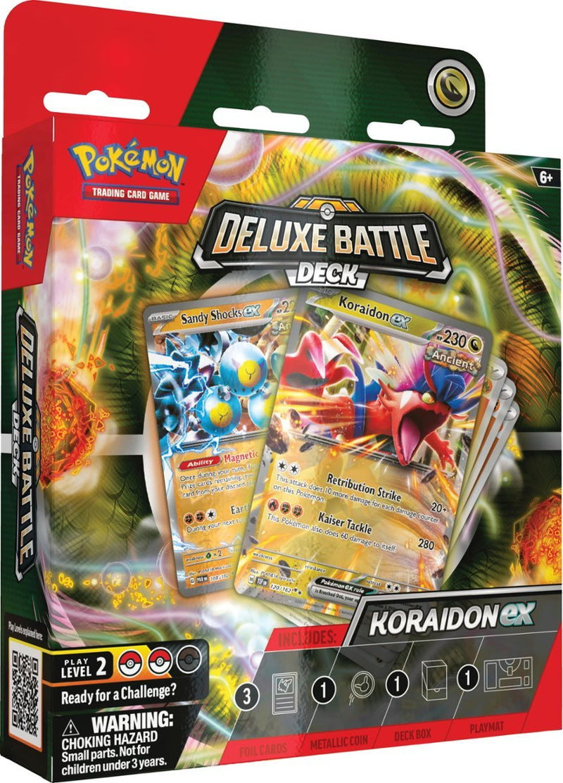 Pokemon TCG: Deluxe Battle Deck - Koraidon ex Card Game Pokemon   