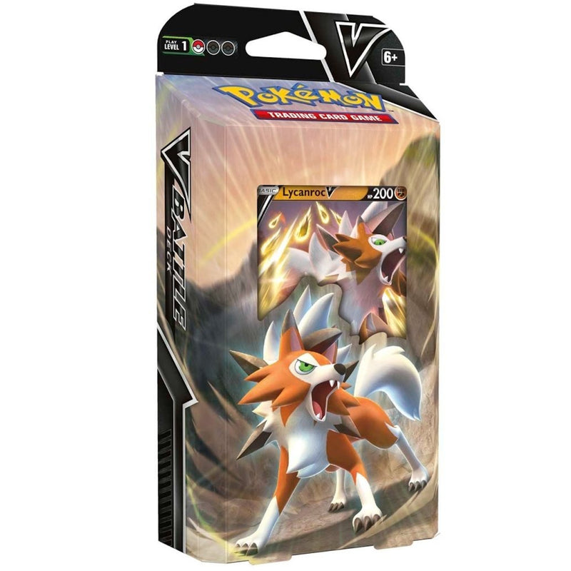 Pokemon TCG: Lycanroc V Battle Deck Card Game Pokemon