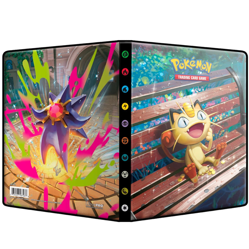 Pokemon TCG: Mega Evolution - Perfect Order 4 Pocket Portfolio (Meowth/Mega Starmie) Card Game Accessories Pokemon