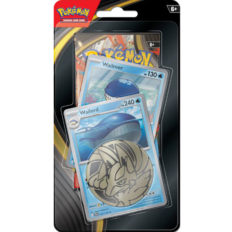 Pokemon TCG: Mega Evolution - Base Set Checklane Blister - Wailmer and Shopville Pokemon TCG: Mega Evolution - Base Set Checklane Blister - Wailmer and Shopville