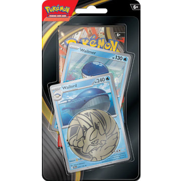 Pokemon TCG: Mega Evolution - Base Set Checklane Blister - Wailmer and Wailord Card Game Pokemon