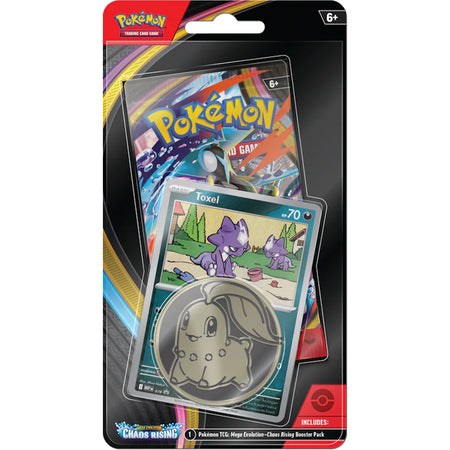 Pokemon TCG: Mega Evolution - Chaos Rising Checklane Blister (Toxel) Card Game Pokemon