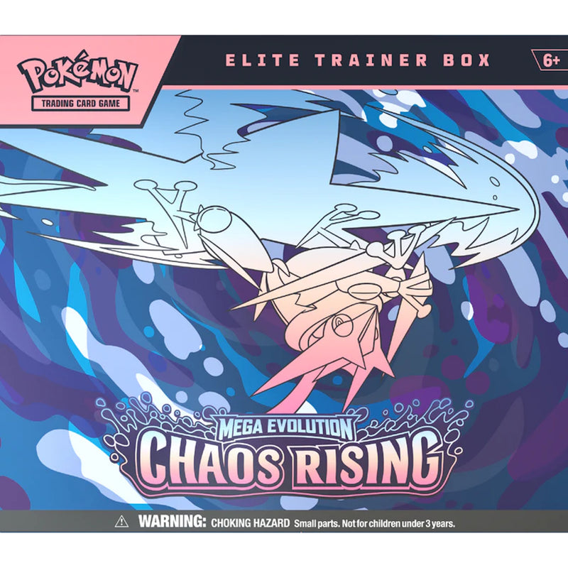 Pokemon TCG: Mega Evolution - Chaos Rising Elite Trainer Box (Mega Greninja ex) Card Game Pokemon