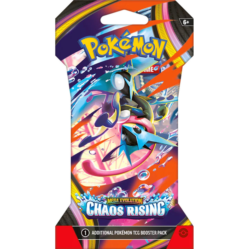 Pokemon TCG: Mega Evolution - Chaos Rising Sleeved Booster Pack Card Game Pokemon