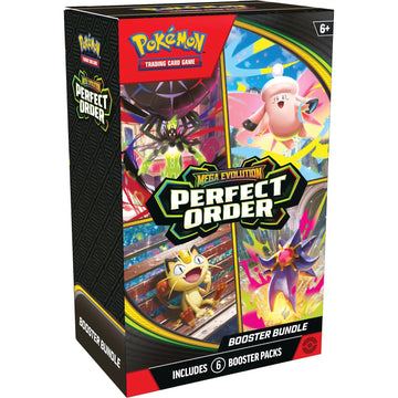 Pokemon TCG: Mega Evolution - Perfect Order Booster Bundle Card Game Pokemon