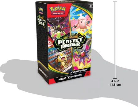 Pokemon TCG: Mega Evolution - Perfect Order Booster Bundle Card Game Pokemon