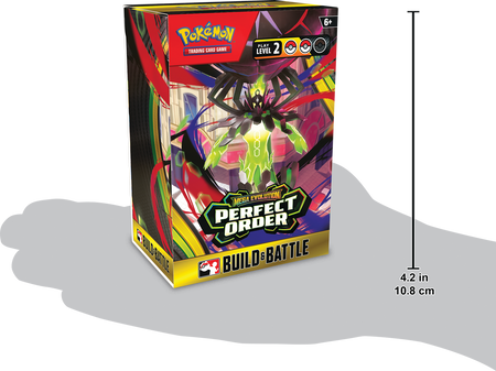 Pokemon TCG: Mega Evolution - Perfect Order Build & Battle Box Card Game Pokemon