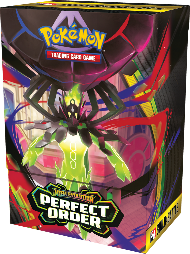 Pokemon TCG: Mega Evolution - Perfect Order Build & Battle Box Card Game Pokemon