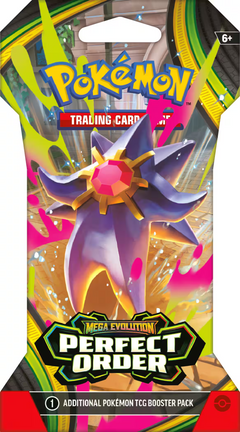 Pokemon TCG: Mega Evolution - Perfect Order Sleeved Booster Pack Card Game Pokemon