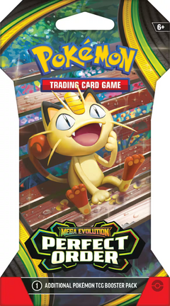 Pokemon TCG: Mega Evolution - Perfect Order Sleeved Booster Pack Card Game Pokemon