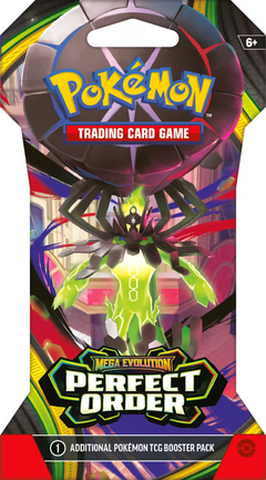 Pokemon TCG: Mega Evolution - Perfect Order Sleeved Booster Pack Card Game Pokemon